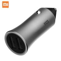 Original Xiaomi Car Charger Metal Appearance Quick Charge dual usb car charger For Tablets Mobile Phones Mi Car Charger Pro 18W