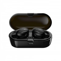 Free sample new stylish wireless stereo sports headphones with charging case earphones